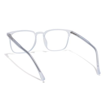 Voyage Thin Light Blue Square Eyeglasses for Men & Women - MG6524-C5