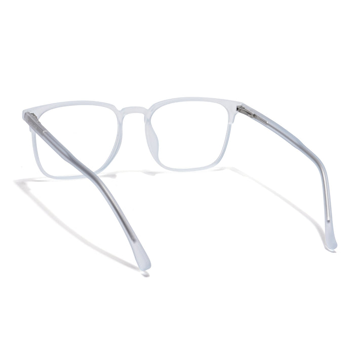 Voyage Thin Light Blue Square Eyeglasses for Men & Women - MG6524-C5