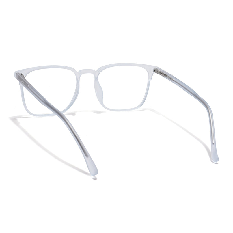 Voyage Thin Light Blue Square Eyeglasses for Men & Women - MG6524-C5