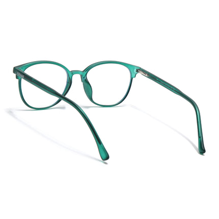 Voyage Green Round Eyeglasses for Men & Women (28810FMG7587)