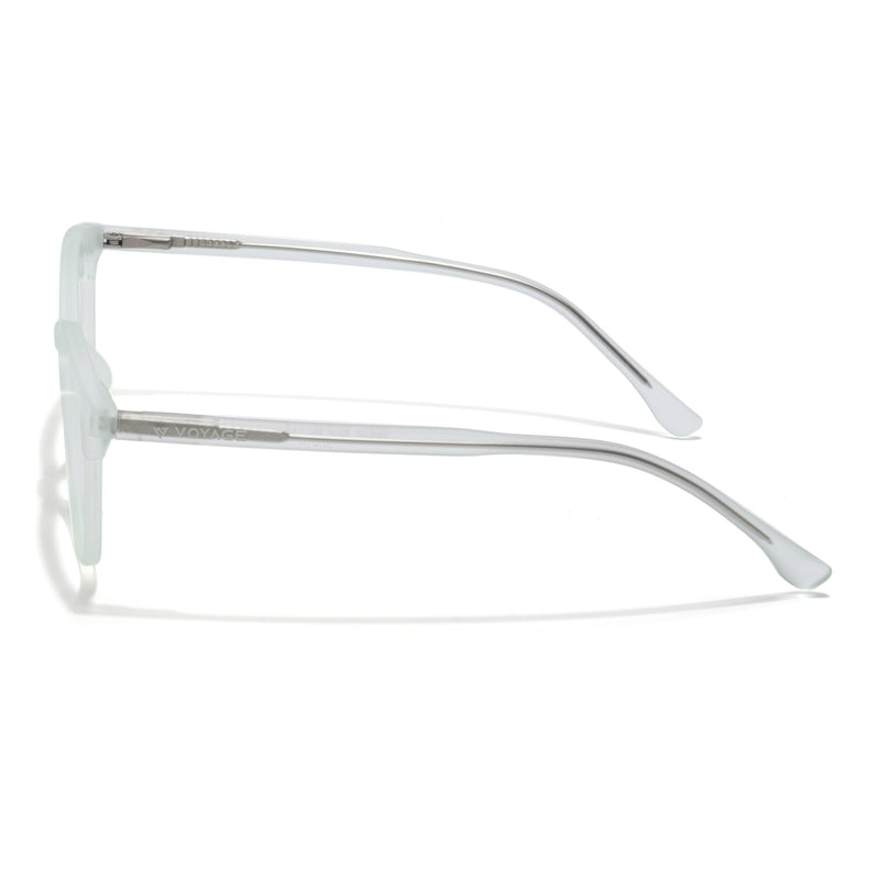 Voyage Thin Light Green Oval Eyeglasses for Men & Women - MG6532-C6
