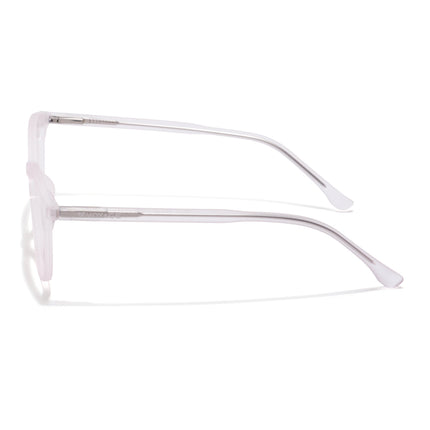 Voyage Thin Light Pink Oval Eyeglasses for Men & Women - MG6534-C8