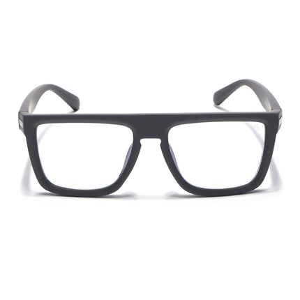 Eyejack Grey Square Eyeglasses for Men & Women (2901FCL2082-C2)
