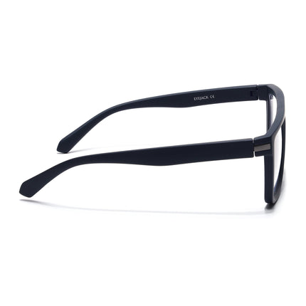 Eyejack Navy Blue Square Eyeglasses for Men & Women (2901FCL2083-C3)