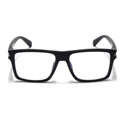 Eyejack Black Square Eyeglasses for Men & Women (2903FCL2093-C1)