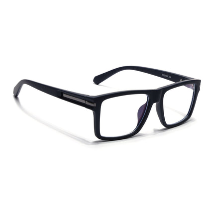 Eyejack Navy Blue Square Eyeglasses for Men & Women (2903FCL2095-C3)