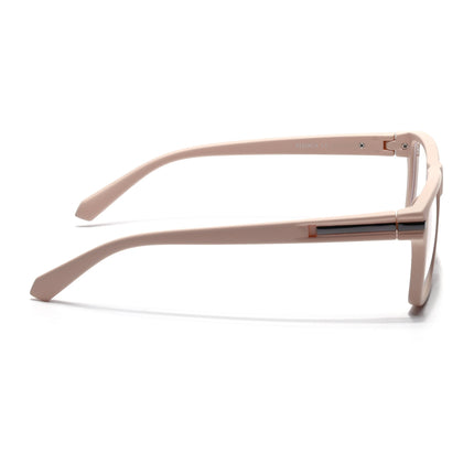 Eyejack Cream Square Eyeglasses for Men & Women (2903FCL2098-C6)