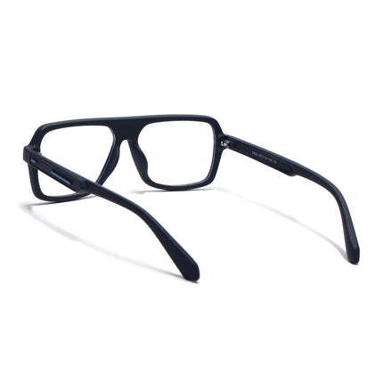 Eyejack Navy Blue Wayfarer Eyeglasses for Men & Women (2904FCL2101-C3)
