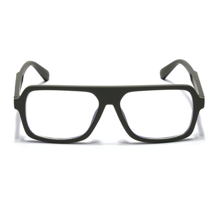 Eyejack Green Wayfarer Eyeglasses for Men & Women (2904FCL2103-C5)