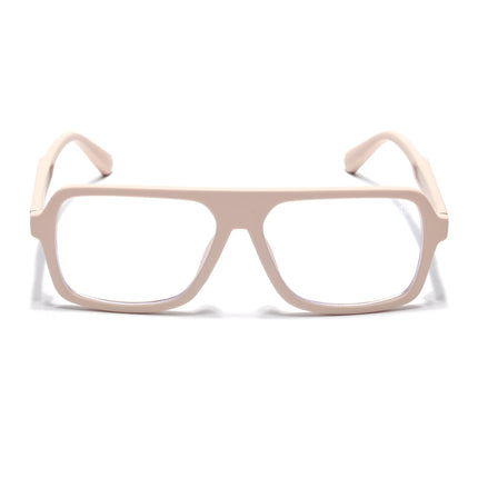 Eyejack Cream Wayfarer Eyeglasses for Men & Women (2904FCL2104-C6)