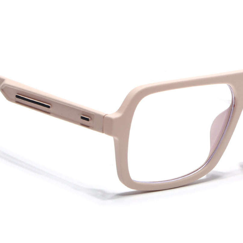 Eyejack Cream Wayfarer Eyeglasses for Men & Women (2904FCL2104-C6)