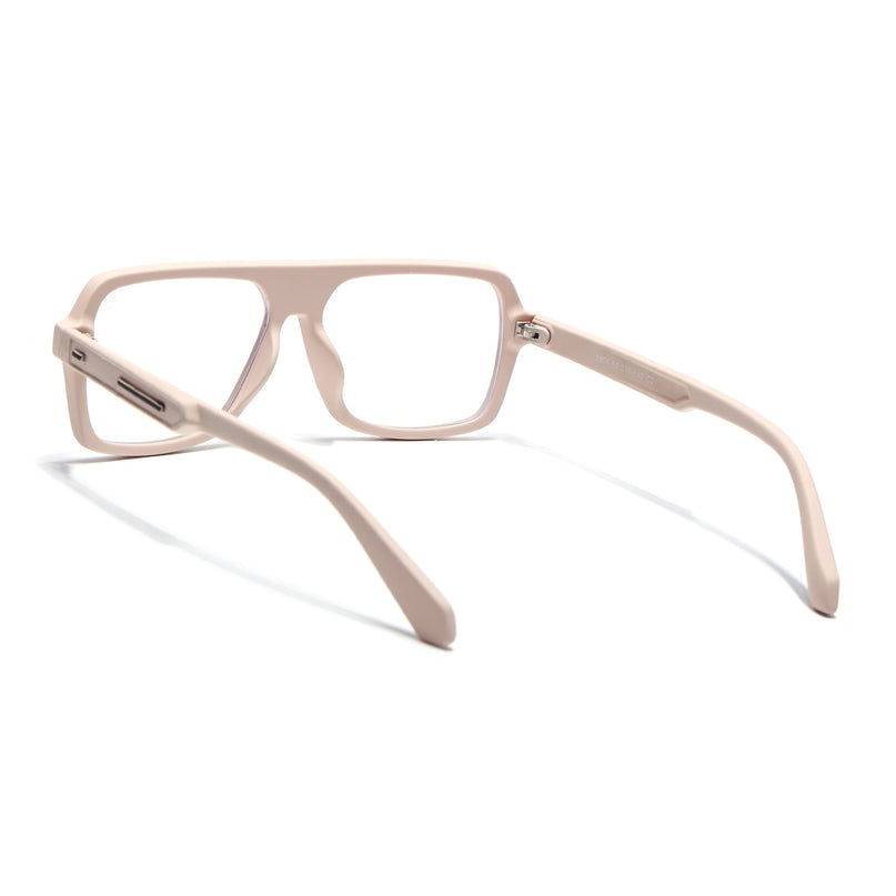 Eyejack Cream Wayfarer Eyeglasses for Men & Women (2904FCL2104-C6)