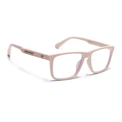 Eyejack Cream Square Eyeglasses for Men & Women (2905FCL2110-C6)