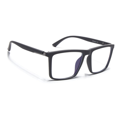 Eyejack Grey Square Eyeglasses for Men & Women (2906FCL2112-C2)