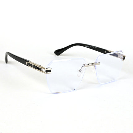 Voyage Rimless Square Eyeglasses for Men & Women - MG5160-C1