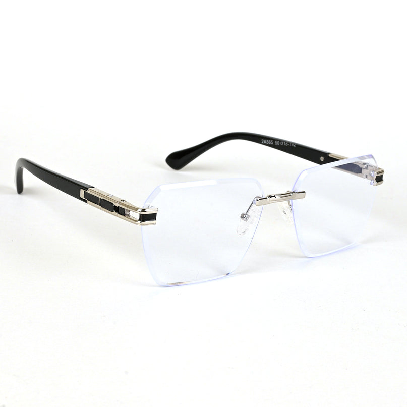 Voyage Rimless Square Eyeglasses for Men & Women - MG5160-C1