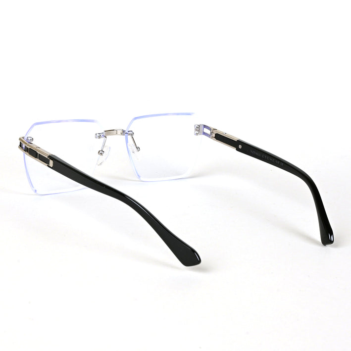 Voyage Rimless Square Eyeglasses for Men & Women - MG5160-C1