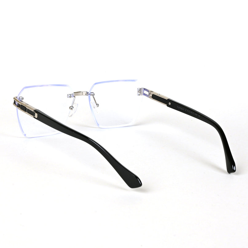 Voyage Rimless Square Eyeglasses for Men & Women - MG5160-C1