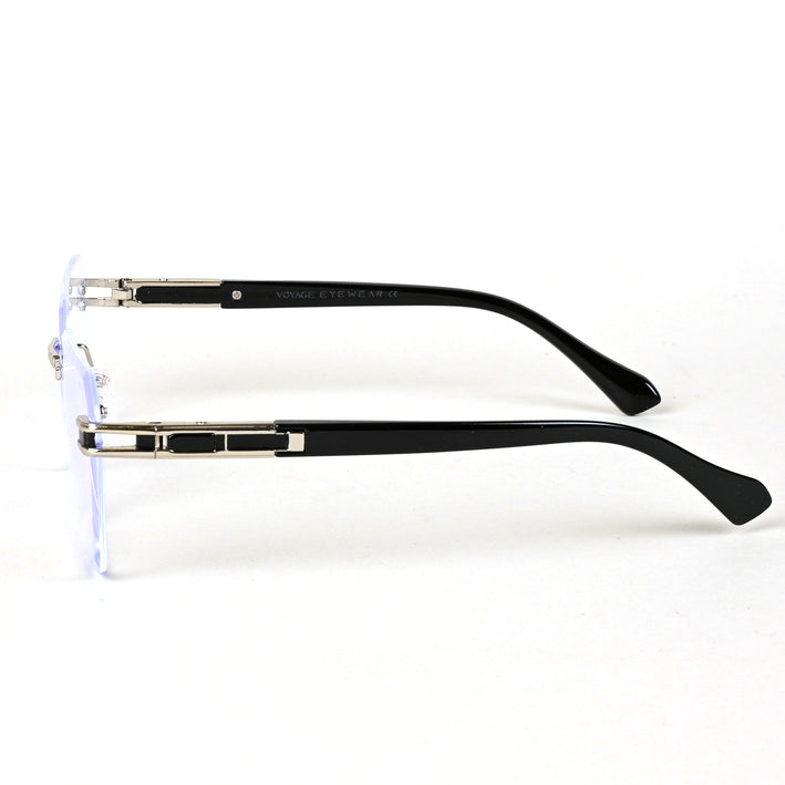 Voyage Rimless Square Eyeglasses for Men & Women - MG5160-C1