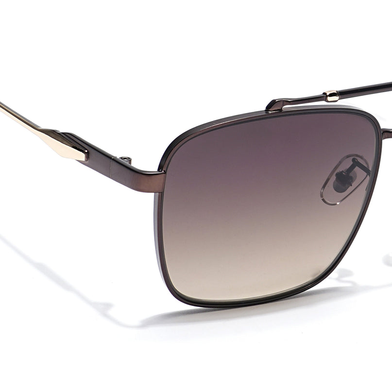 Wayfarer Sunglasses (Brown & Olive Lens | Brown Frame - MG6042)