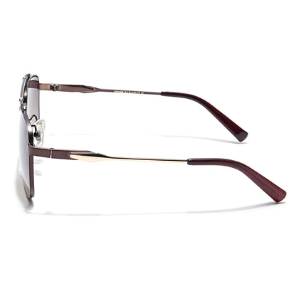 Wayfarer Sunglasses (Brown & Olive Lens | Brown Frame - MG6042)