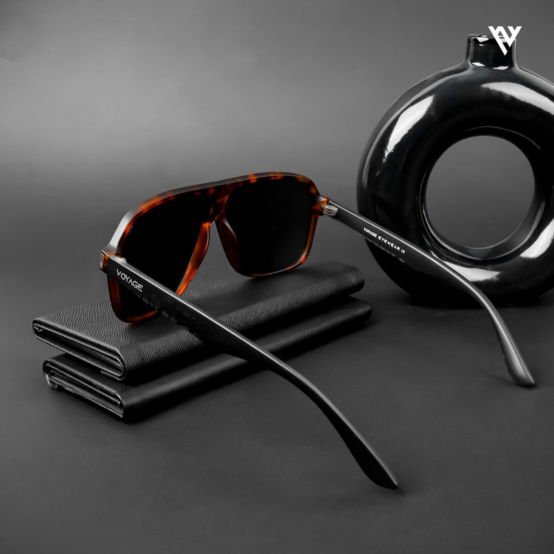 Wayfarer Demi Brown Polarized Sunglasses - PMG4827