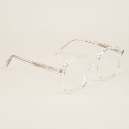 Voyage Clear Wayfarer Eyeglasses for Men & Women - MG4155