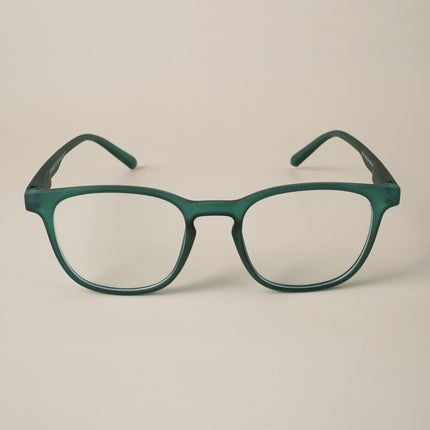 Voyage Air Green Square Eyeglasses for Men & Women - MG4729-C3