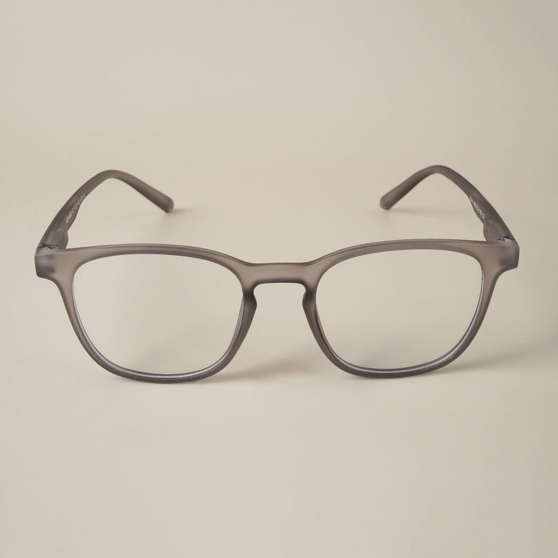 Voyage Air Grey Square Eyeglasses for Men & Women - MG4734-C8