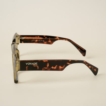Voyage Goat Transparent Green Wayfarer Eyeglasses for Men & Women - MG4760-C5
