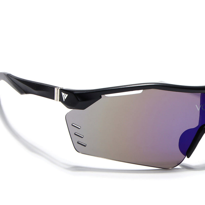 Drift Sunglasses (Multicolor Lens | Black Frame - MG5778)