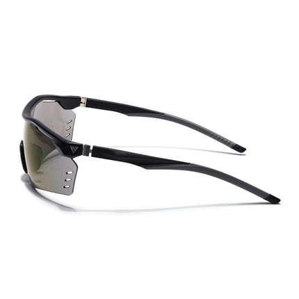 Drift Sunglasses (Multicolor Lens | Black Frame - MG5778)