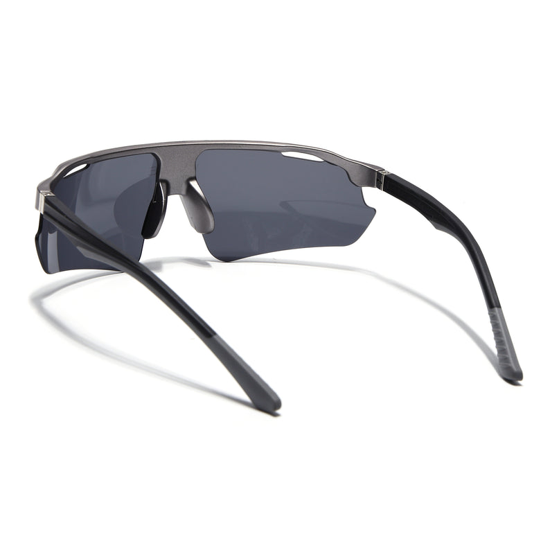Drift Sunglasses (Grey Lens | Silver Frame - MG5782)