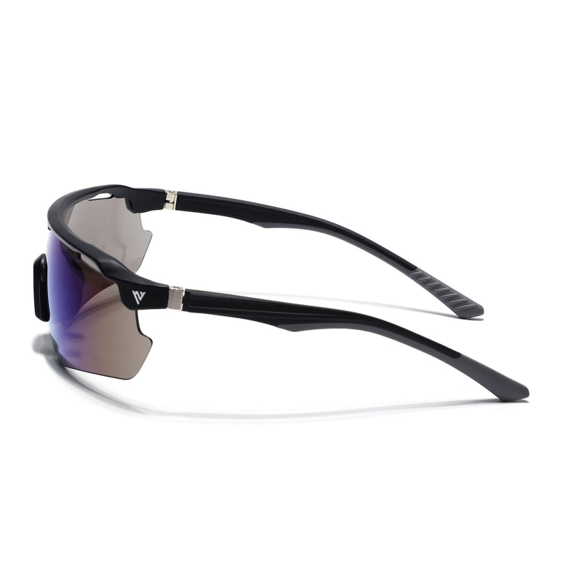 Drift Sunglasses (Multicolor Lens | Black Frame - MG5784)