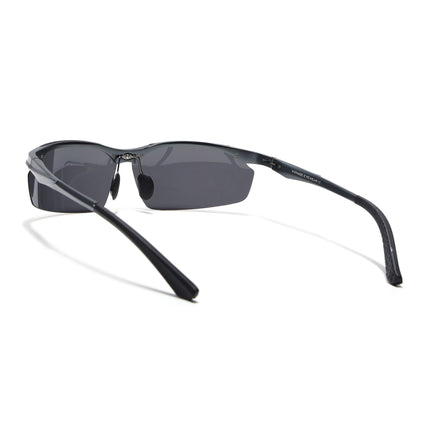 Turbo Aluminium | Gunmetal Black Polarized Sunglasses - PMG4646