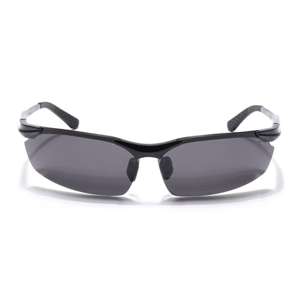 Turbo Aluminium | Black Polarized Sunglasses - PMG4647