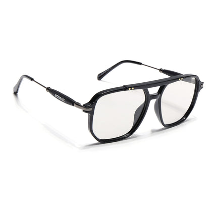 Voyage Exclusive Black Wayfarer Eyeglasses for Men & Women - MG5439-C1