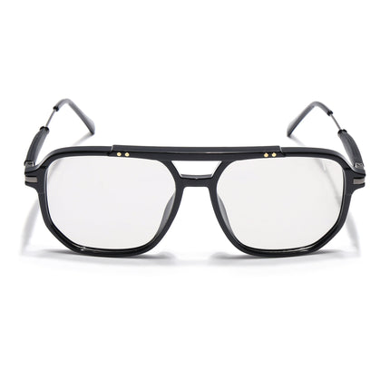 Voyage Exclusive Black Wayfarer Eyeglasses for Men & Women - MG5439-C1