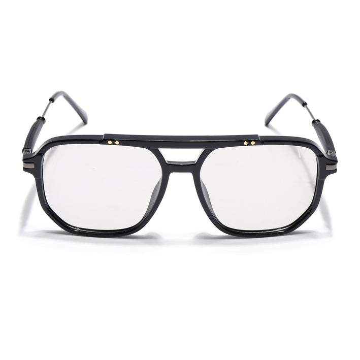 Voyage Exclusive Black Wayfarer Eyeglasses for Men & Women - MG5439-C1