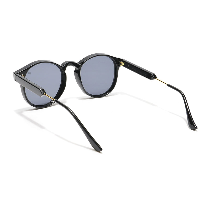 Bettle | Black Round Sunglasses - MG3876