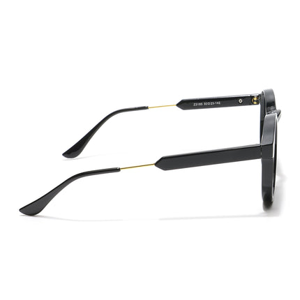 Bettle | Black Round Sunglasses - MG3876