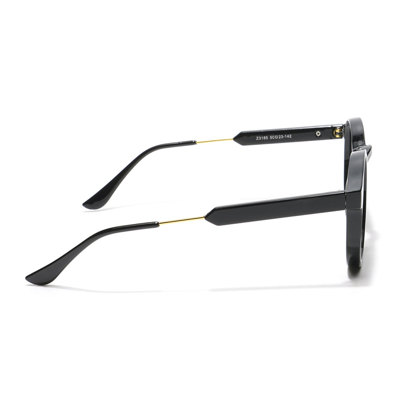 Bettle | Black Round Sunglasses - MG3876