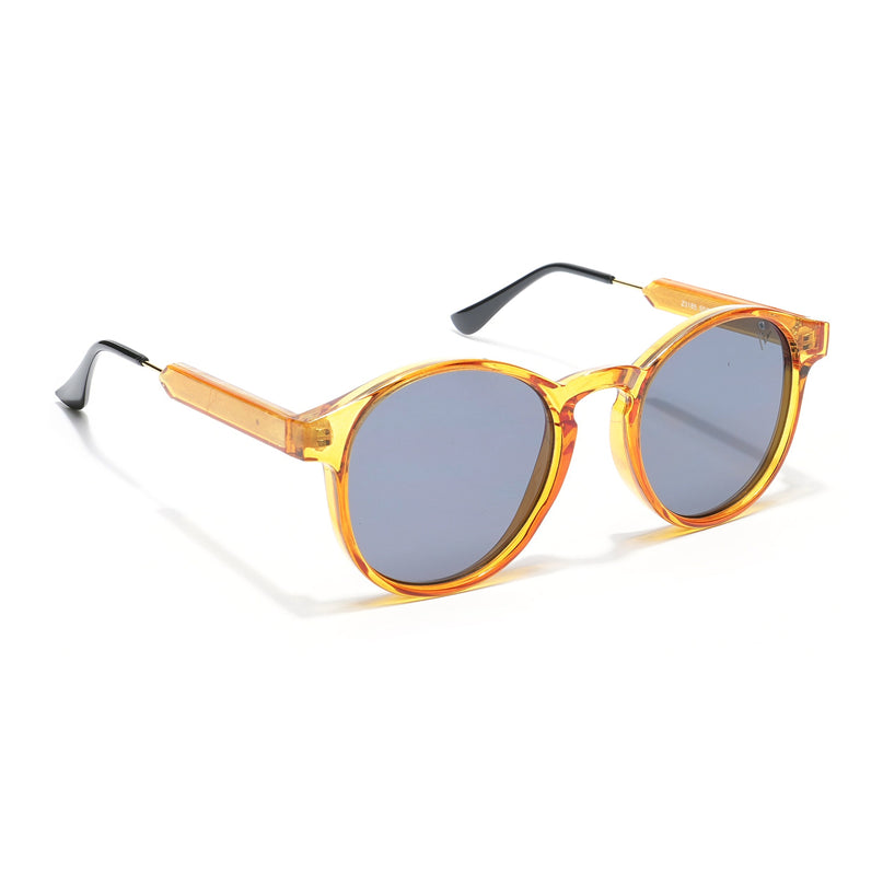 Bettle | Orange Round Sunglasses - MG3879