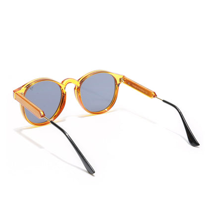 Bettle | Orange Round Sunglasses - MG3879