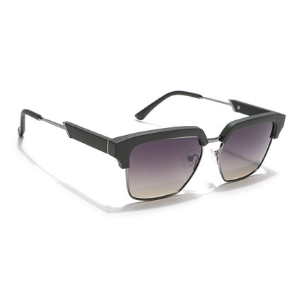 Voyage Select Square Polarized Sunglasses (Grey & Olive Lens | Olive & Grey Frame - SLPMG6294)