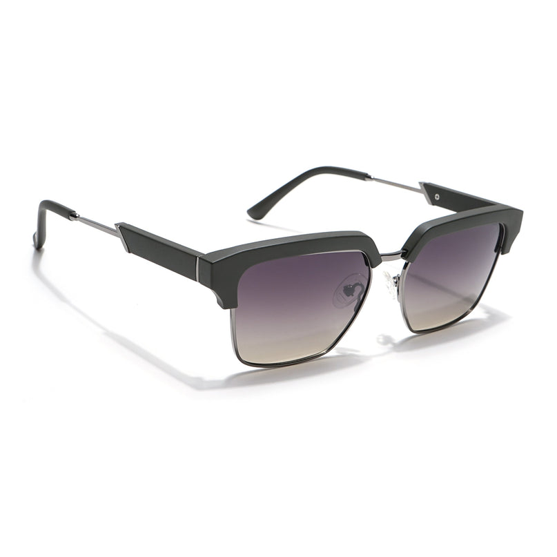 Voyage Select Square Polarized Sunglasses (Grey & Olive Lens | Olive & Grey Frame - SLPMG6294)