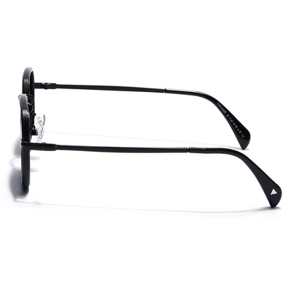 Geometric Polarized Sunglasses (Black Lens | Black Frame - PMG5851)