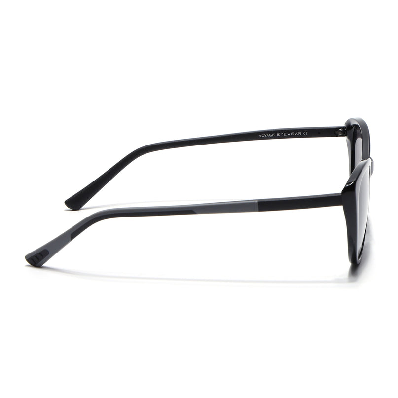 Cateye Sunglasses for Women (Black Lens | Black Frame - MG7165)