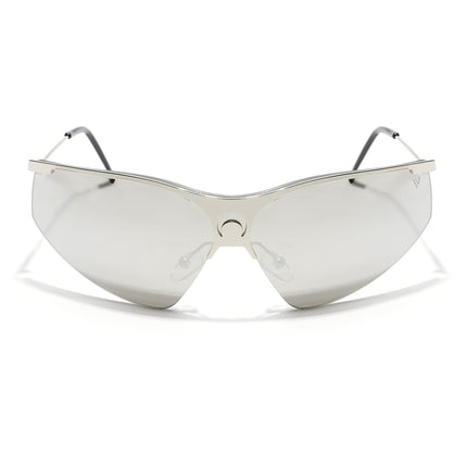 Warp | Grey Wrap-Around Sunglasses - MG4220