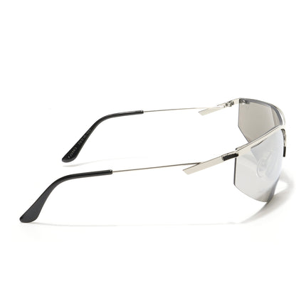 Warp | Grey Wrap-Around Sunglasses - MG4220